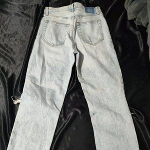 Dad high rise jeans